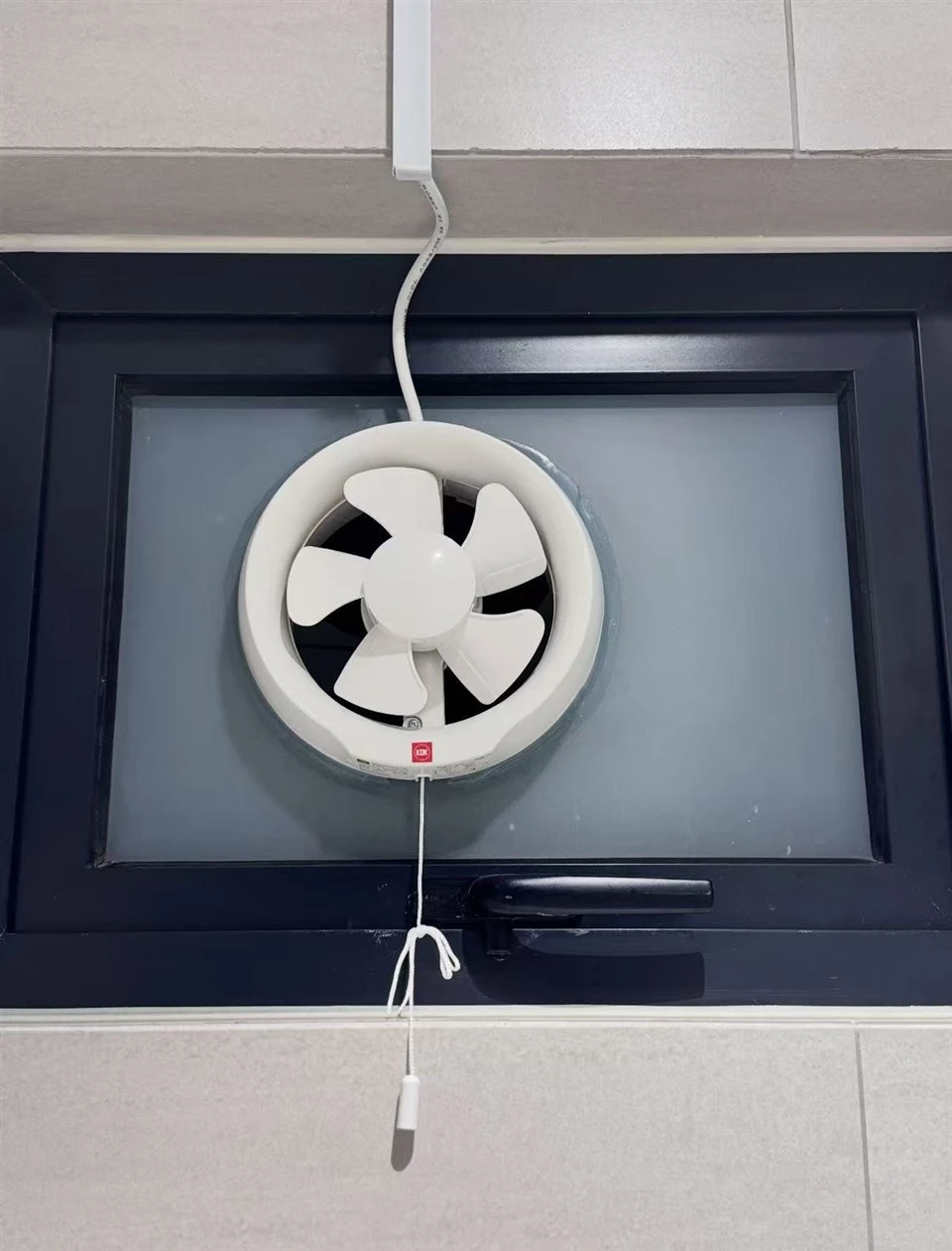 Aluminium Window With Exhaust Fan factory